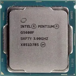 Процесор Intel Pentium Gold G5600F Tray (CM8068403377516) (Socket 1151 v2, 4T, 4.2 ГГц, Box) Б/в