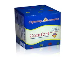 Серветки паперові Comfort Plus 60шт Серветка Біла