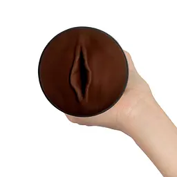 Мастурбатор-вагіна Kiiroo Feel Stroker Dark Brown для секс-машини Keon - мініатюра 6