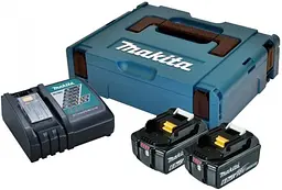 Набір акумулятора та зарядного пристрою 198116-4 LXT BL1860B 2х18В Makita hoz0014346 - мініатюра 2