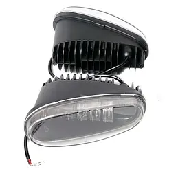 Протитуманні LED Фари для Daewoo Lanos Sens LW 50W 6000K Алюмінієвий корпус (DW-037 LED-W)