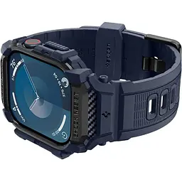 Чохол-ремінець Spigen Rugged Armor Pro для Apple Watch 46mm Navy Blue (ACS08606) [149628] - мініатюра 9