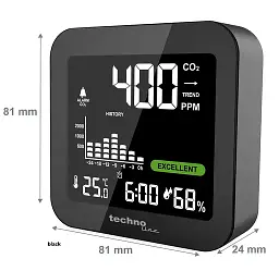 Метеостанція Technoline WL1025 black (WL1025) - мініатюра 6