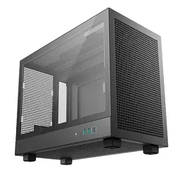 Корпус DeepCool CH160 PLUS Black без БЖ Mini Tower MicroATX / Mini ITX 1xType-C / 2xUSB 3.0 макс. CPU - 164 мм / GPU - 342 мм бічна панель із загартованого скла (R-CH160-BKNGM0-G) - мініатюра 2