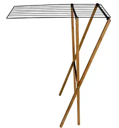 Сушарка для білизни підлогова Casa Si Bamboo Dryer S Braun (CS92303W06) - мініатюра 4