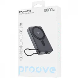 Портативна Батарея Proove OverPower 35W 10000mAh Qi2 - мініатюра 2