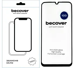 Скло захисне BeCover Samsung Galaxy M15 5G SM-M156 10D Black (711357) - мініатюра 3