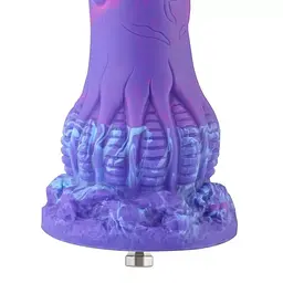 Фалоімітатор Hismith 7.48″ Silicone Dildo HSA140 Monster Series система KlicLok для секс-машин - мініатюра 5