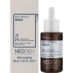Сироватка для обличчя Neogen Dermalogy Real Retinol Serum з ретинолом 30 мл