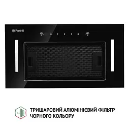 Витяжка повновбудована Perfelli BIS 58844 BL 1200 LED - мініатюра 5