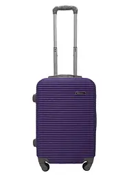 Валіза маленька S ABS-пластик Milano bag 004 56,5×39×24см 40л Фіолетовий