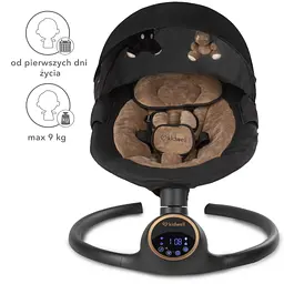 Заколисуючий центр Kidwell 2в1 REVE Black/Gold - мініатюра 9