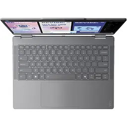 Ноутбук Lenovo Yoga 7 2- в- 1 14ILL10 Intel Core Ultra 7 256 В до 4, 8 ГГц, 14 WUXGA, OLED, сенсорним екраном, 16 ГБ LPDDR5x, 1 ТБ SSD, Intel Arc, Windows 11 Pro, Luna Grey - мініатюра 10