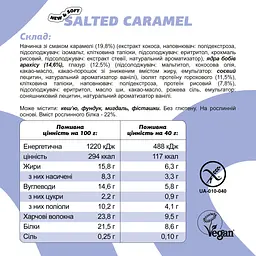 Шоу-бокс протеїнових батончиків Salted Caramel 40 г х 10 шт. - мініатюра 12