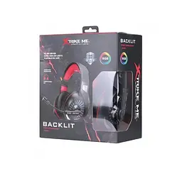 Дротові навушники Xtrike Me Gaming RGB Backlight GH-890, USB, 3.5mm, 2.2m, black - мініатюра 5