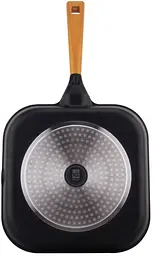 Сковорода-гриль Ringel IQ Be Natural, 24 см (IQ-1143-24 g) - мініатюра 3