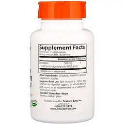 Бромелайн Doctor's Best Bromelain 500 мг 90 капсул - мініатюра 2