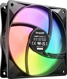 Вентилятор be quiet! Light Wings LX 120mm PWM 3-Pack Black (BL121) - мініатюра 2