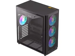Корпус Gamemax F46 BK Black - мініатюра 3