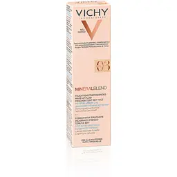 Зволожуючий тональний засіб Vichy Mineralblend, для надання шкірі природного сяючого вигляду відтінок 03 30 мл (MB132400) - мініатюра 4