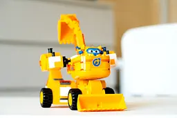 Конструктор-трансформер Super Wings Small Blocks 2-in-1 Buildable Transforming Vehicle Donnie, Донні, 265 деталей (EU385007) - мініатюра 5