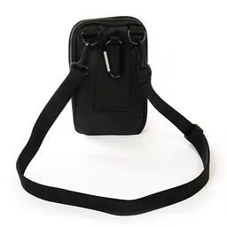 Сумка LANPAD чоловіча 11х17х6 см Чорний (LAN6195 black) - мініатюра 3