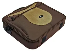 Сумка для ноутбука еліт 15.6 HQ-Tech EE-15117H (Dark+Light Coffee Nylon 1680D) (о) - мініатюра 3