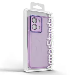 Защитный чехол для OPPO A6 Pro 4G, Shade, фиолетовый, TPU+PC, матовый, защита всего корпуса, панель-накладка, противоударный, с высокими бортами, амортизирует удары при падениях, ArmorStandart (ARM89236) - мініатюра 3