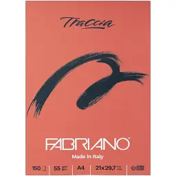 Блок паперу для графіки та каліграфії Fabriano Traccia А4 55 г/м2 150 аркушів - мініатюра 5