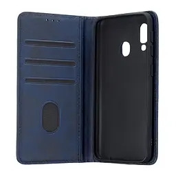 Чохол-книжка Premium Samsung A40 (A405) Dark Blue - мініатюра 2