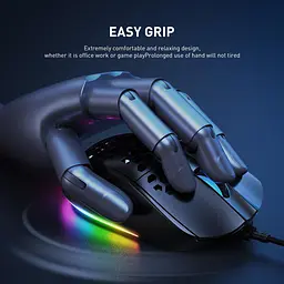 Комп'ютерна мишка Onikuma CW96 провідна з RGB підсвіткою 7200 DPI 8 кнопок легка для ПК і ноутбука - мініатюра 5