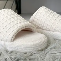 Кімнатні капці жіночі MBM My Home Tina White розмір 36-37 білі (SL-17 36-37 WHITE) - мініатюра 4