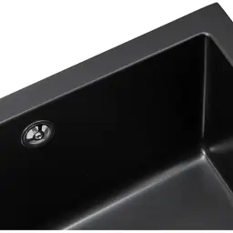 Мийка кухонна GRANADO Under top XL black shine (gr3701) - мініатюра 4