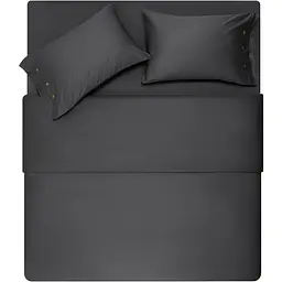 Підковдра Ardesto Mix&amp;Match Premium, 160х220см, 100% бавовна, сатин, сірий (ART1622DVY) - мініатюра 5