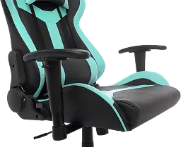 Геймерське крісло GT Racer чорне з ментоловим (X-2527 Black/Mint) - мініатюра 8
