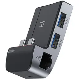 Адаптер хаб конвертер Baseus Armor Age Bracket Multifunctional CAHub-AJ0G