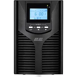 Джерело безперебійного живлення 2E OD1000, 1000VA/900W, LCD, USB, 2xSchuko - мініатюра 2