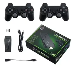 Ігрова приставка M8 64 gb Mini Game Stick 4K HDMI + 2 бездротові джойстики, консоль для телевізора - мініатюра 6