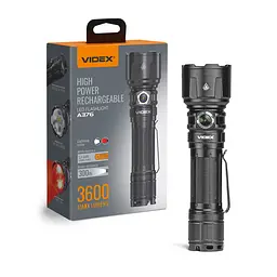 Портативний світлодіодний ліхтарик Videx VLF-A376 3600Lm 5000K (VLF-A376) - мініатюра 15