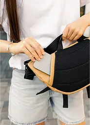 Велика жіноча поясна сумка бананка Sambag 38х21 см sum0027228 - мініатюра 2