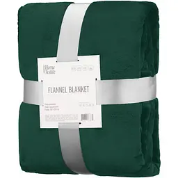 Плед Ardesto Flannel 160х200 см 100% поліестер смарагдовий pbe0050479