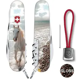 Складаний ніж Victorinox CLIMBER ZODIAC Білий кінь 1.3703.7.Z5270pk - мініатюра 3
