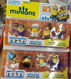 Ігрові фігурки Міньйони Minions 4 шт. Ґадний Я Набір для дітей - мініатюра 3