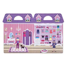 Об'ємні багаторазові наліпки "Мода" MelissaandDoug MD12195, 4 картинки - мініатюра 3