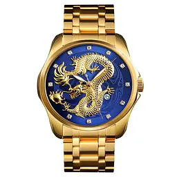 Skmei 9193GDBU Gold-Blue