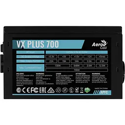 Блок живлення AeroCool VX Plus Stealth 700W (ACPN-VS70AEY.12) [176690] - мініатюра 4