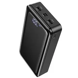 Універсальна мобільна батарея Borofone BJ8 Extreme 30000mAh 2хUSB (Чорний)