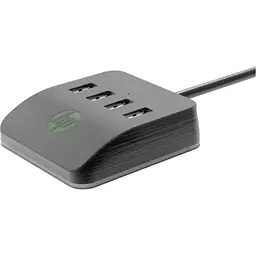 Концентратор HP USB 3.0 to 4xUSB 3.0 RGB black HP (HP_DHC-CT120) - мініатюра 2