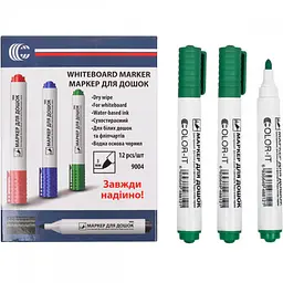 Маркер для дошки Color-it Зелений 9004-Green 1 шт