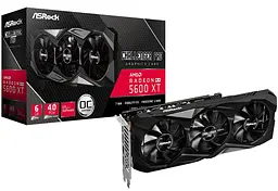 Відеокарта AsRock AMD Radeon RX 5600 XT Challenger Pro 6G OC (RX5600XT CLP 6GO) (GDDR6, 192 bit, PCI-E v4.0 x16) Б/в - мініатюра 5